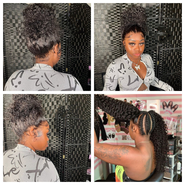 Upgraded Full Lace Wig (All Lace No Mesh) Super Pre-plucked Swiss/Transparent Lace Human Hair Wig with Invisible Strap Curly