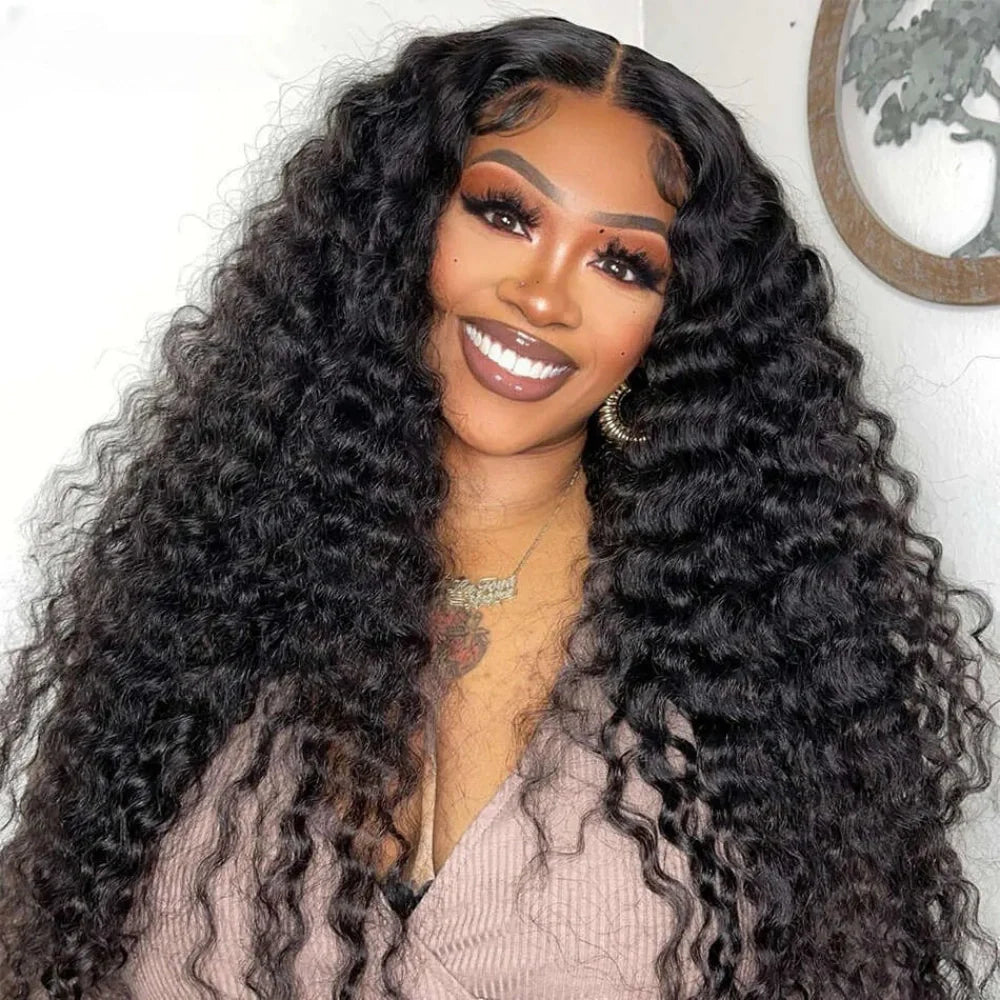 Curly Burmese  Lace Front Wig (13x6 ) main image 0