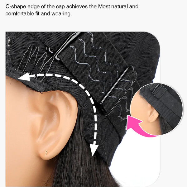 Melt Hairline SUPER Pre-Plucked 9x6 Glueless Lace Closure Wig