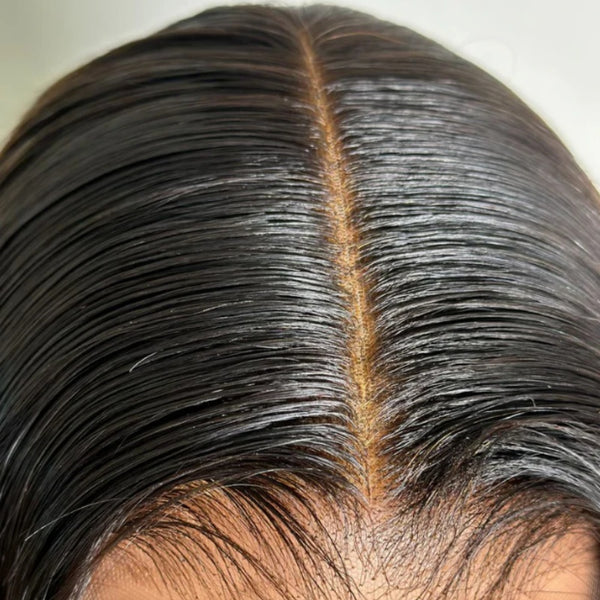 Ombre Brown "Mini Knotless" 13x6 HD Lace Super Pre-plucked Hairline 250% Density Wig - Kinky Curly