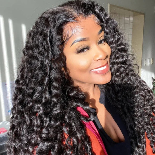 360 Transparent Lace Frontal Pre-plucked Hairline 250% Density Wig - Burmese Curls