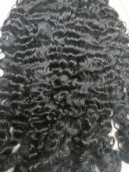 "Mini Knotless" 13x6 HD Lace Super Pre-Plucked Custom Hairline High Density Burmese Curly Wig