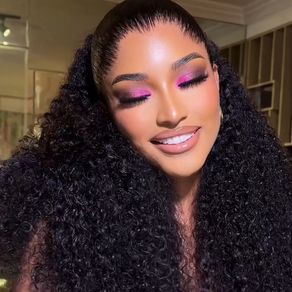 Pre-Lux PRESHAPED Natural Hairline 13x6 Lace Curly Wig