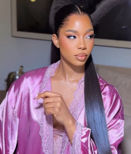 Pre-Lux PRESHAPED Natural Hairline 13x6 Lace Straight Wig