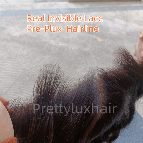 Pre-Lux PRESHAPED Natural Hairline 13x6 Lace Straight Wig
