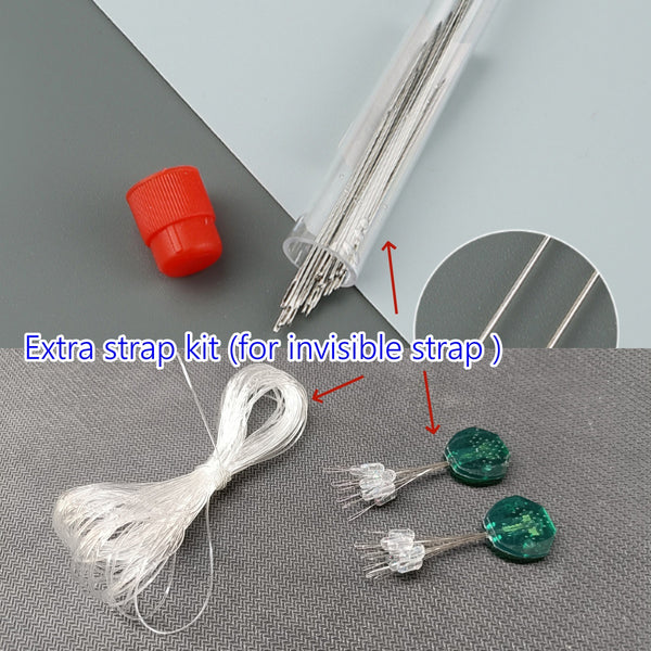 *New* Full Lace Swiss Lace Super Pre-Plucked Hairline Human Hair Brown Yaki Straight Wig With Invisible Strap