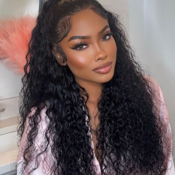 "Mini Knotless" 13x6 HD Lace Super Pre-Plucked Custom Hairline High Density Natural Wave Wig