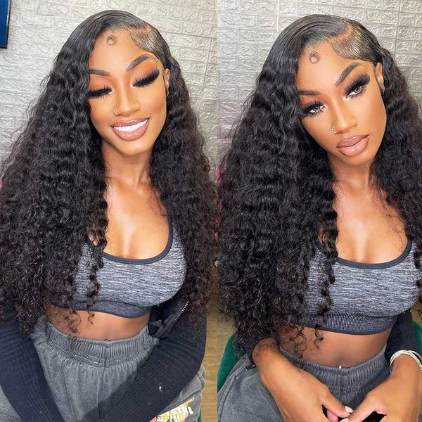 5X5/13x4/13X6 HD Lace Pre-plucked Hairline 32 Inches Extra-Long Wig-Burmese Curls