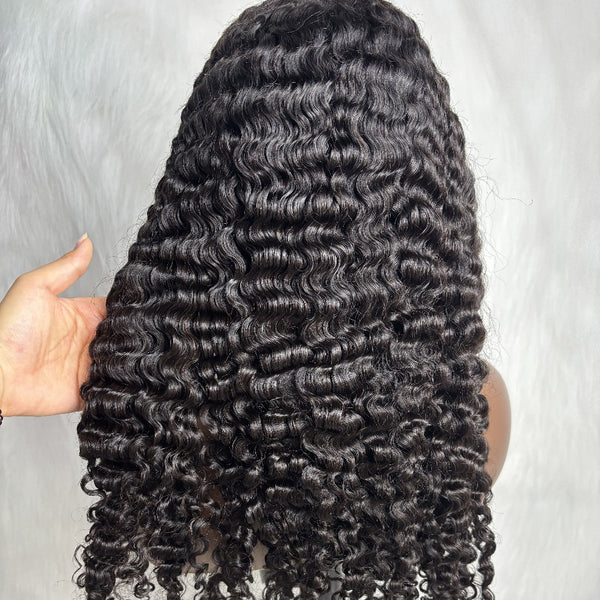 13X6 Swiss Lace Front Super Pre-plucked Hairline Wig - Burmese Curls