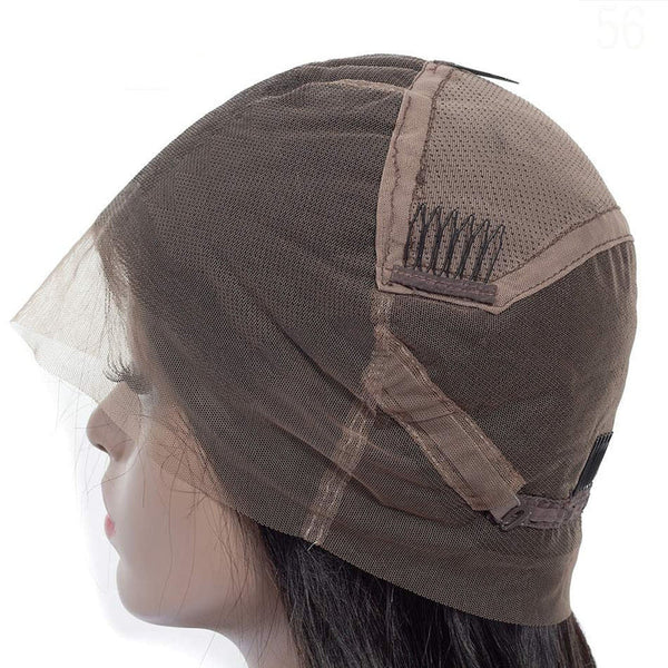 Water Wave Full Lace Fake Scalp Wigs