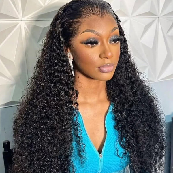 Lagos Hairline 360 Lace “Mini-Knotless” Swiss Lace With Invisible Adjustable Strap - Burmese Curls