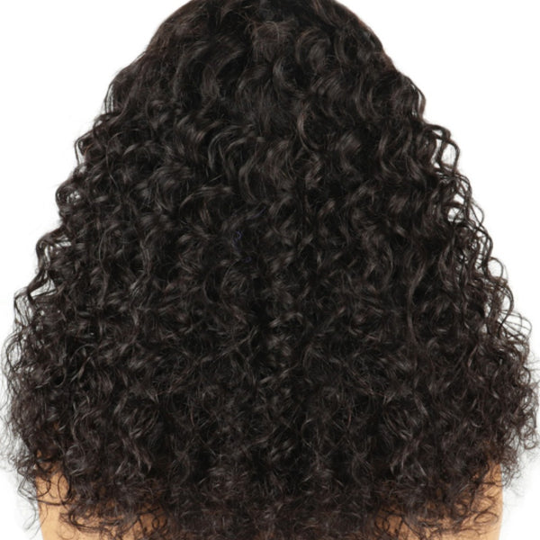 UPGRATED BURMESE CURL Glueless Air Cap "Mini Knotless" 5X5/13X6 HD Lace Front Wig