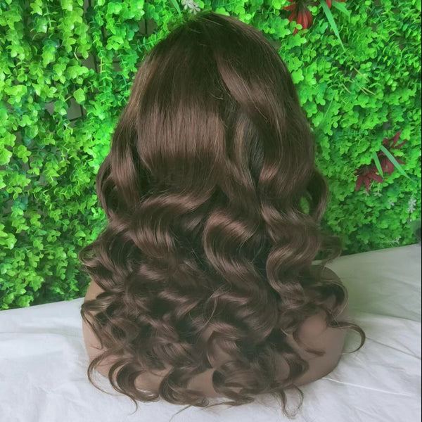 SUPER Pre-Plucked Hairline Swiss Lace Highlight Body Wave Lace Wig