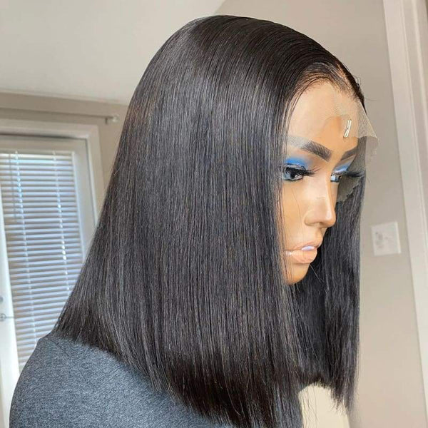 Bob Wig Swiss Lace 13x6 Lace Front Wig