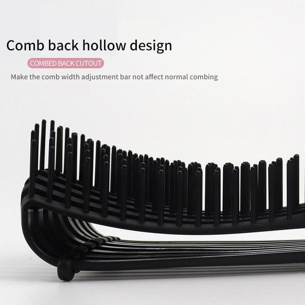 Detangling Hair Brush Scalp Massage Hair Comb - Black