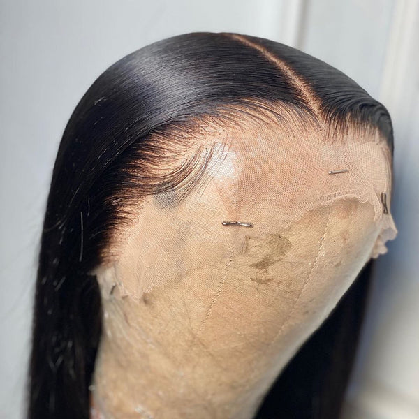 SUPER Pre-Plucked  Ombre Brown Lace Wig
