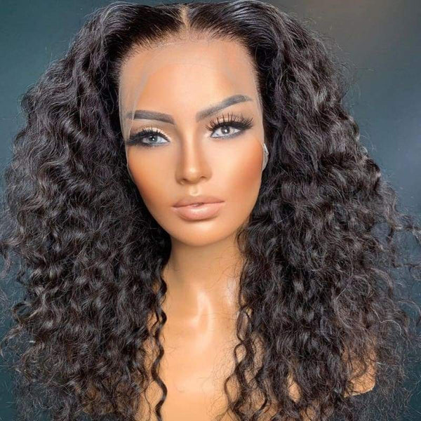 SUPER Pre-Plucked Custom Hairline Lace Wig Wavy