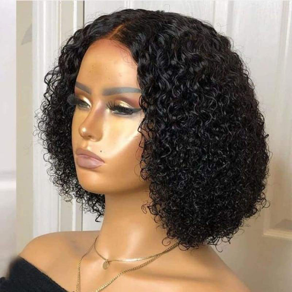 Water Wave Bob Wig Lace Front Bob Wigs