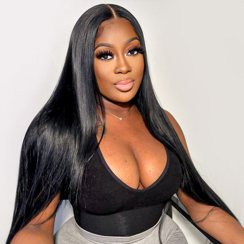 High Quality Raw Hair Lace Wig Straight