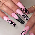 French Flame Nail