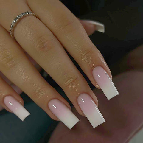 Translucent Pink Nail