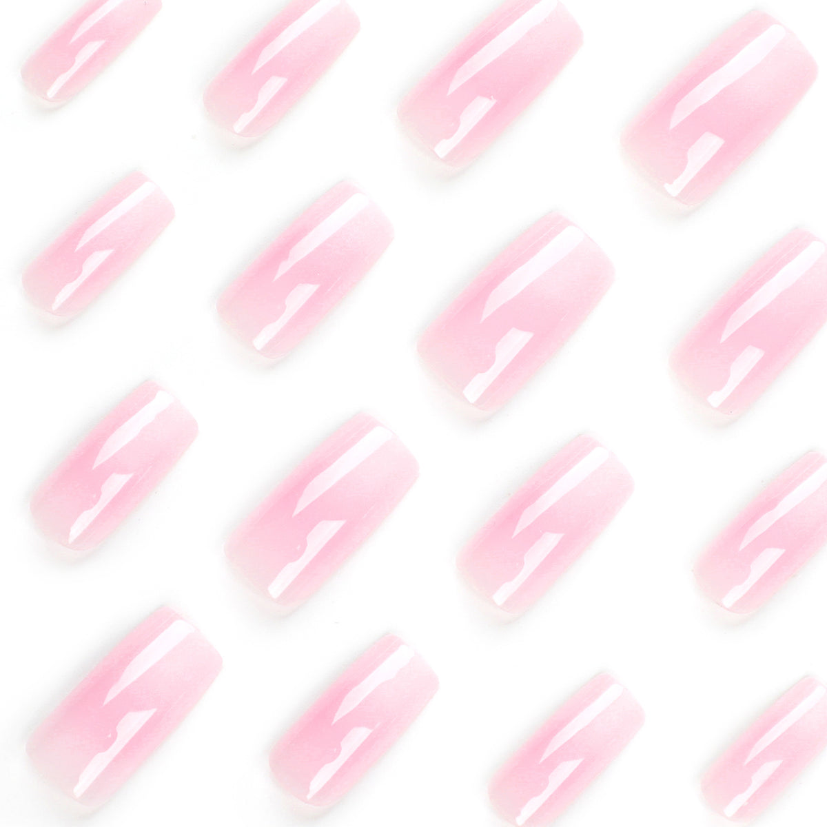 Translucent Pink Nail
