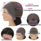 【Lux Customization】5X5/ 13x4 HD Lace Brown Highlights Wave Wig
