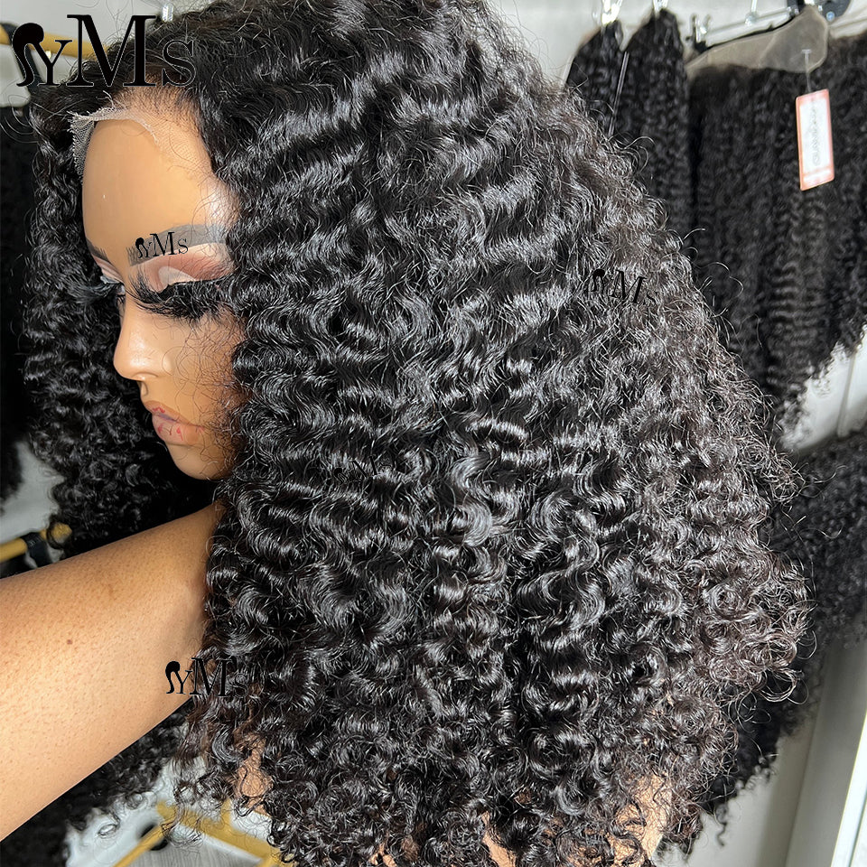 "Mini Knotless" 13X6 HD Lace Front 250% Density Wig - Burmese Curls BOB