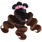 Ombre Brown Body Wave Human Hair Bundles