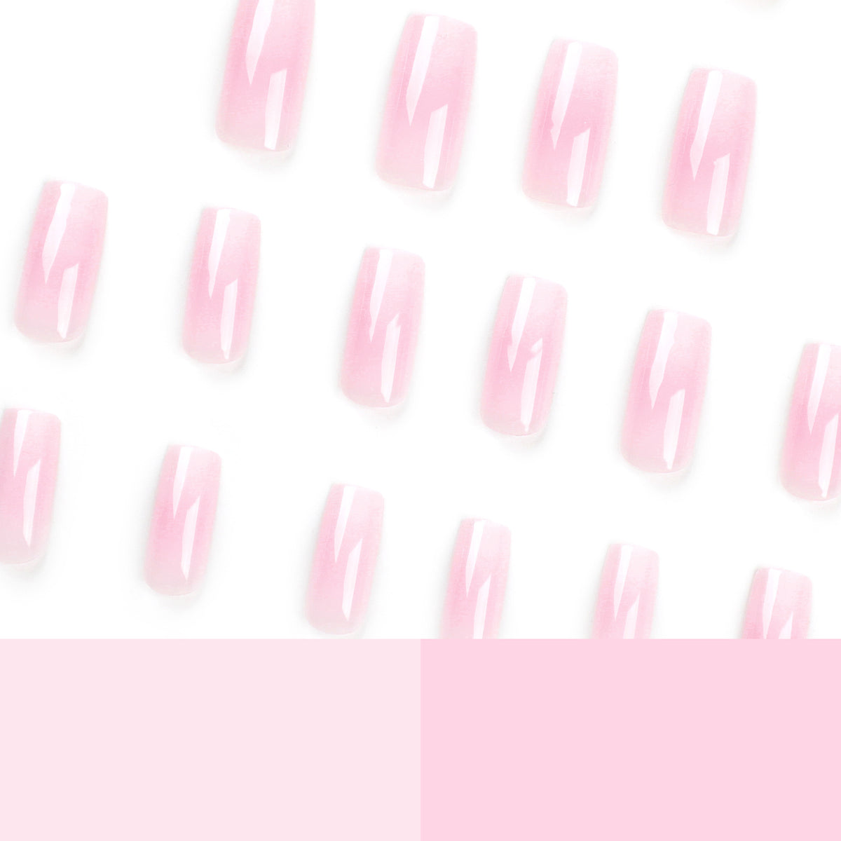 Translucent Pink Nail