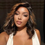 Highlight Body Wave Bob 13x4/13x6 Transparent Lace Pre-plucked Human Hair Wig