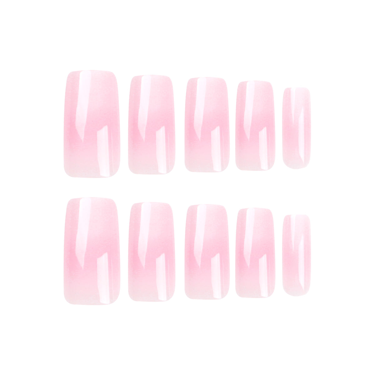 Translucent Pink Nail