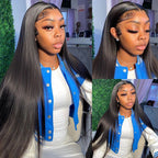 “Mini-Knotless” 9X6 Drawstring Swiss Lace Wig - Straight