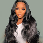 7X5 Drawstring  Pre-Cut Swiss Lace Closure Wig - Body Wave