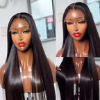Bio Flexi Air Wig 2.0 Glueless Scalp-Friendly Human Hair 7X7 HD Lace Straight Brown Wig