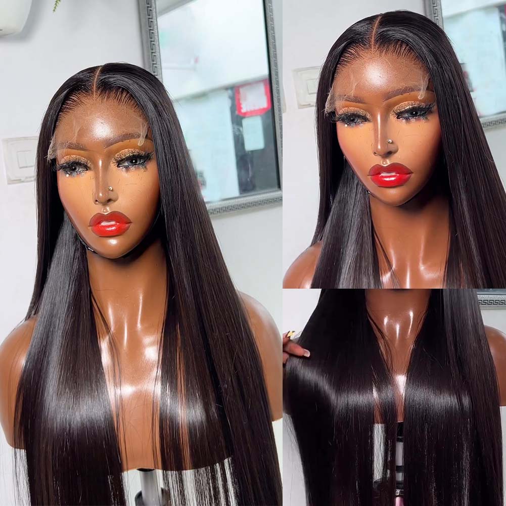Bio Flexi Air Wig 2.0 Glueless Scalp-Friendly Human Hair 7X7 HD Lace Straight Brown Wig