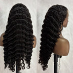 “Mini-Knotless” 9X6 Drawstring Swiss Lace Loose Wave Wig