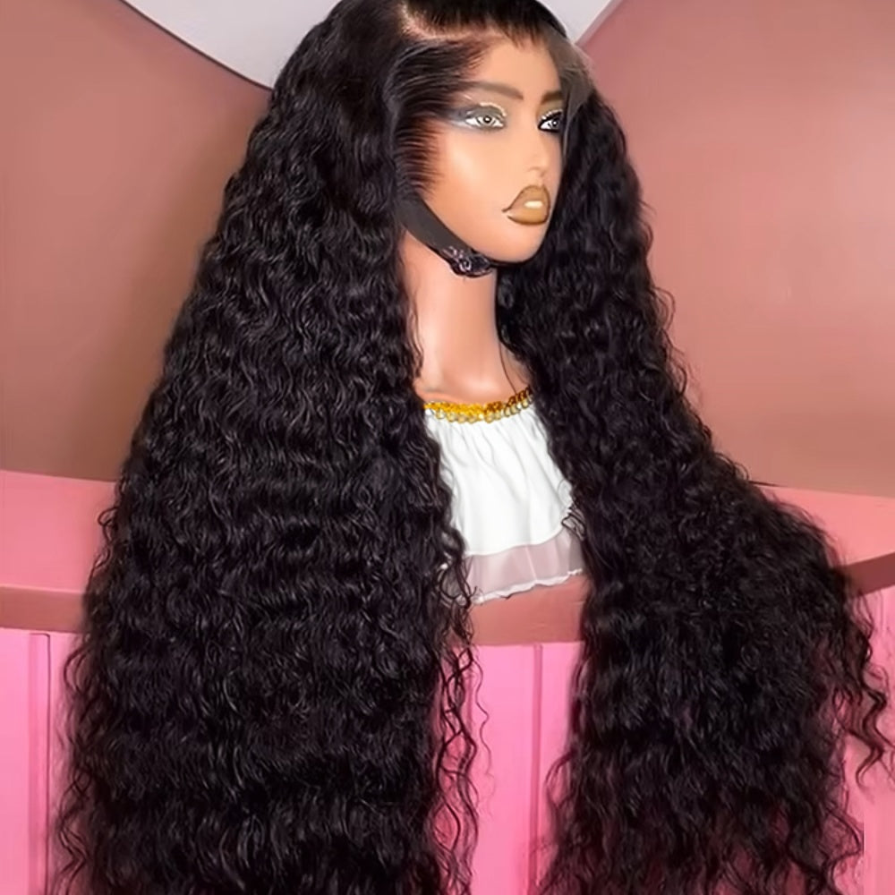 13X6 Lace Front Pre-plucked Hairline 250% Density Wig - Curly