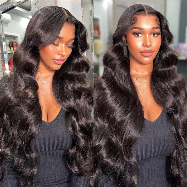 EasiContour V Part Glueless Body Wave Wig With New Drawstring