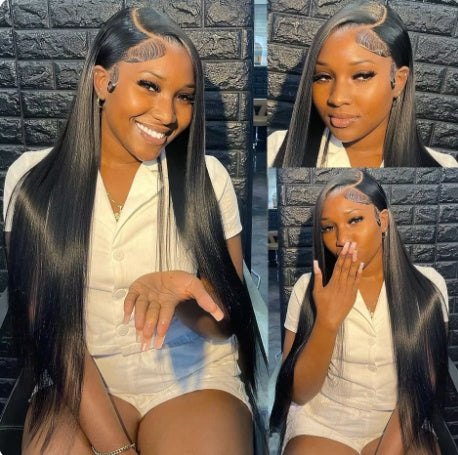 EasiContour V Part Glueless Straight Wig With New Drawstring