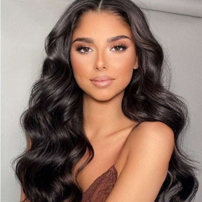 “Mini-Knotless” 9X6 Drawstring Swiss Lace Wig - Body Wave