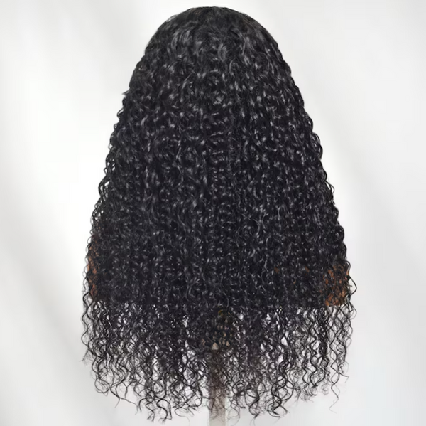 13x4/13x6 Transparent Lace Pre-plucked Jerry Curly Human Hair Wig