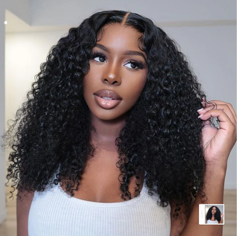 13X6 Swiss Lace Front Super Pre-plucked Hairline Wig - Burmese Curls