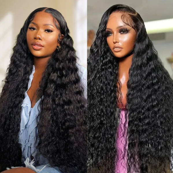 13X6 Lace Front Pre-plucked Hairline 250% Density Wig - Water Wave