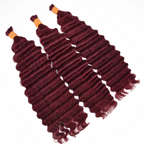 99J Color Deep Wave Bulk Hair Bundles