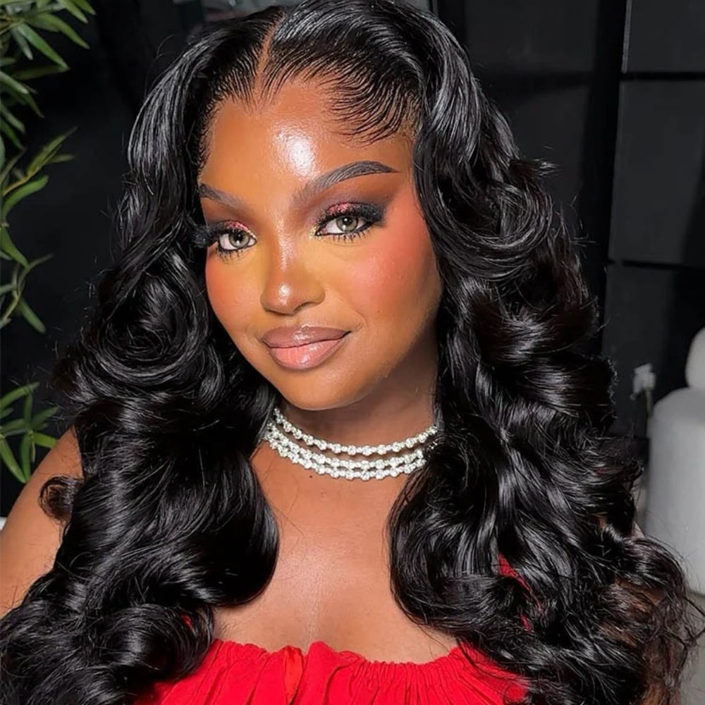 Pre-Lux PRESHAPED Natural Hairline 360 Swiss Lace Body Wave Wig