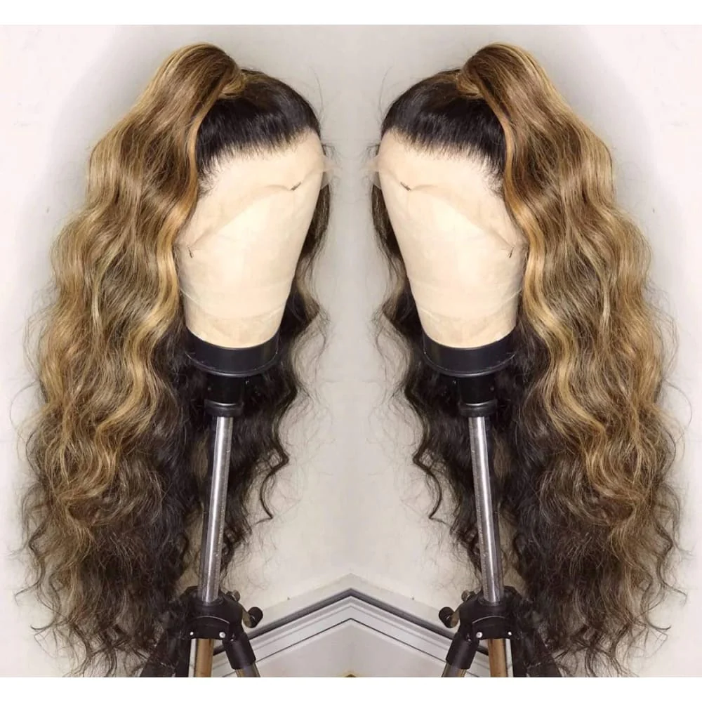 Highlight Blonde 13*4  Lace Front Wigs