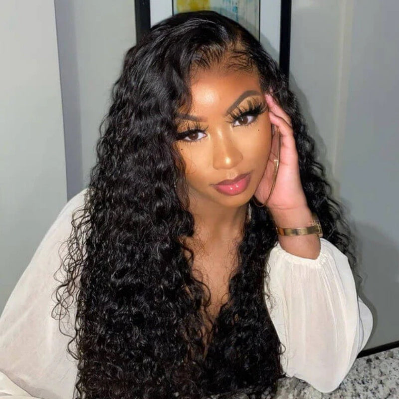 6x6/7X7 Closure HD Lace Water Wave Wig