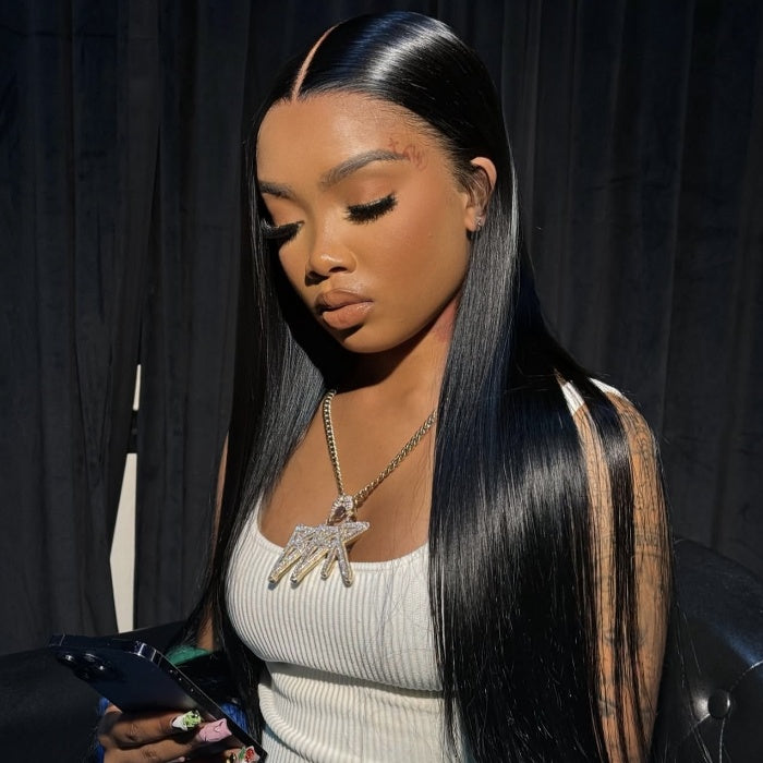 Upgraded "Mini Knotless" Full Lace/Whole Lace No Mesh Wig Straight