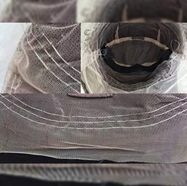 Upgraded Full Lace Wig (All Lace No Mesh) Transparent Lace Human Hair Wig with Invisible Strap Burmese Curly